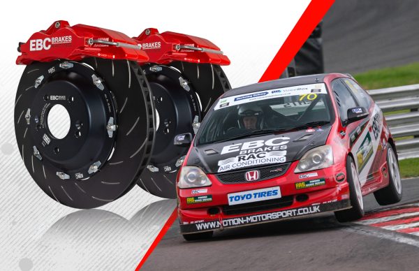 Honda Civic Type R EP3 (7th gen) - Impianto frenante maggiorato Ebc Big Brake Kit 330x28mm - immagine 2