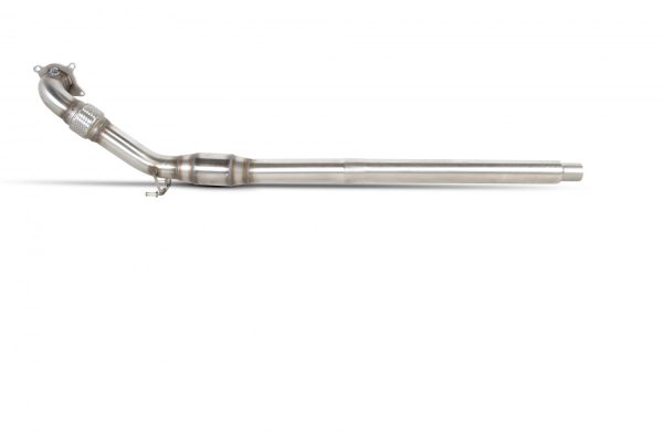 Downpipe 200 celle Audi A3 8P / Golf 5 GTI / Golf 6 GTI / TT 8J 2.0 TFSI Scorpion Sport Catalyst Downpipe - immagine 2