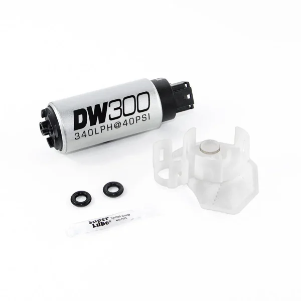 POMPA BENZINA MAGGIORATA - DEATSCHWERKS DW300C 340LPH FUEL PUMP KIT - MITSUBISHI LANCER EVO X 10 / MAZDA 3 BK BL MPS