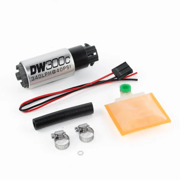 POMPA BENZINA UNIVERSALE - DEATSCHWERKS DW300C SERIES 340L PH UNIVERSAL FUEL PUMP KIT