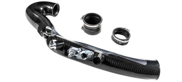 Tubo di ingresso turbo in carbonio Aspirazione Mercedes Benz A35 AMG W177 - Turbo Inlet Eventuri