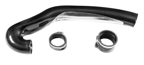 Tubo di ingresso turbo in carbonio Aspirazione Mercedes Benz A35 AMG W177 - Turbo Inlet Eventuri - immagine 2