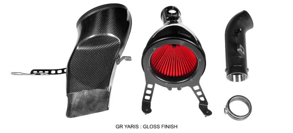 Aspirazione carbonio lucido Toyota Yaris GR - Eventuri Carbon Fiber Intake