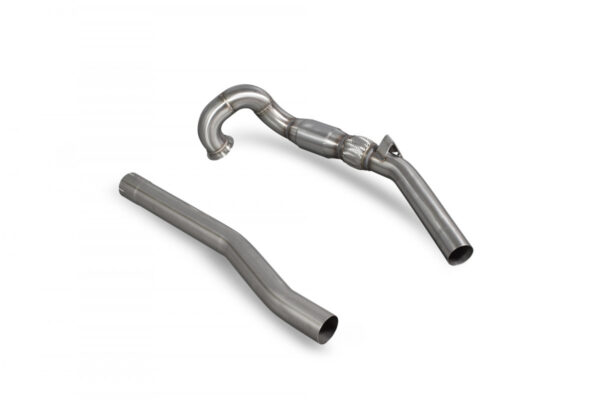 Downpipe 200 Celle Golf 7R 7.5 R / S3 8V / Leon Cupra 4Drive / TTS 8S - Scorpion Sport Catalyst Downpipe - immagine 2
