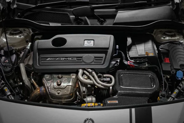 Aspirazione diretta MERCEDES A45 AMG W176 / CLA 45 AMG C117 X117 - ARMASPEED CARBON FIBER COLD AIR INTAKE - immagine 3