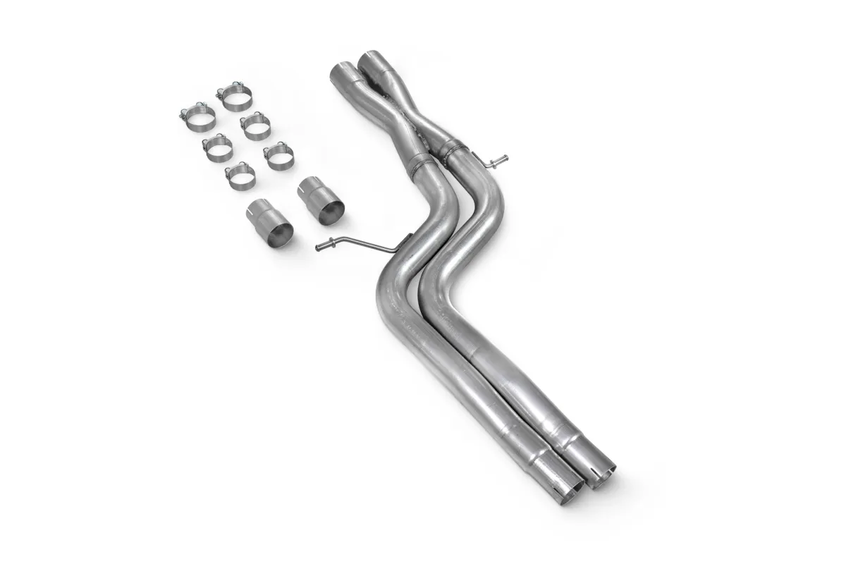 Scarico Centrale Diretto Scorpion Audi S4 B8 3.0 TFSI - Centre Exhaust Resonator Delete - immagine 3