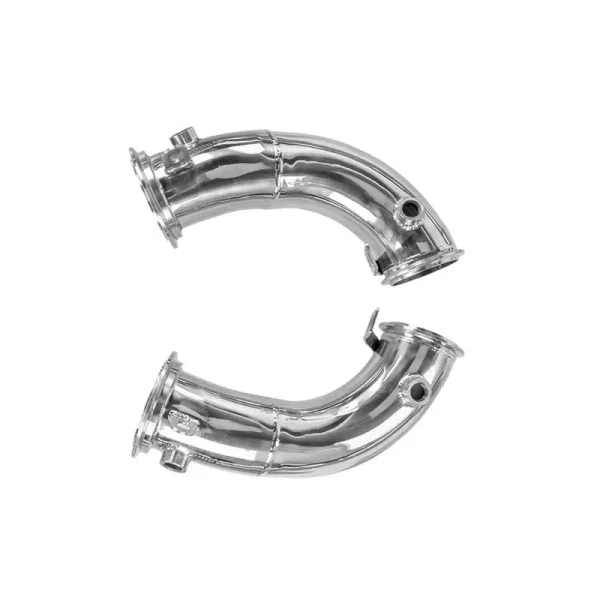 Downpipe Scat BMW M5 F90 / M8 F91 F92 F93 - Alpha Competition Decat Downpipes - immagine 2