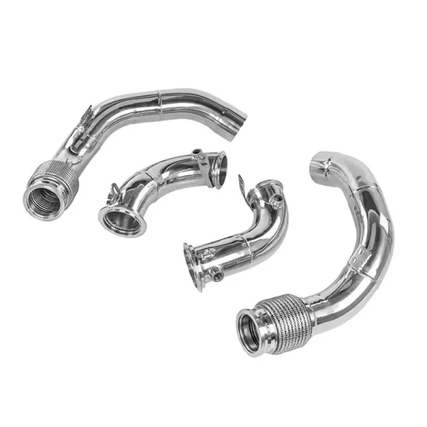 Downpipe Scat BMW M5 F90 / M8 F91 F92 F93 - Alpha Competition Decat Downpipes
