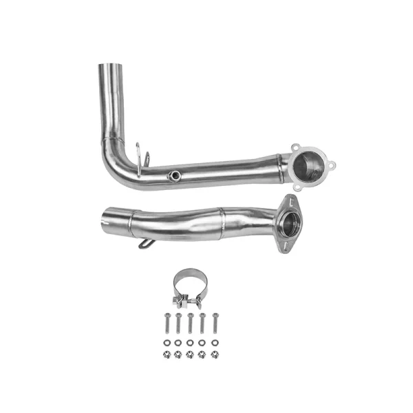 Downpipe Scat Mercedes A35 AMG W177 - CLA35 AMG C118 X118 - GLA35 AMG H247 - A220 A250 4Matic - Alpha Competition Decat Downpipe - immagine 2