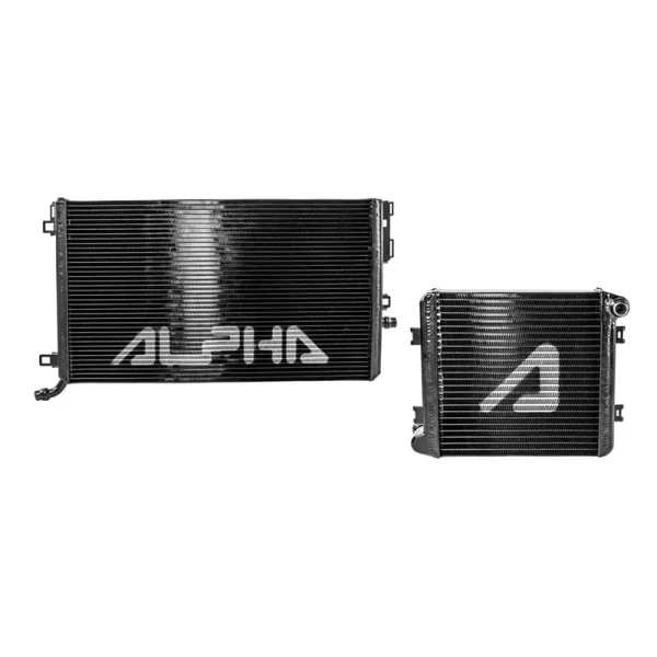kit 2 Chargecooler Intercooler Maggiorati Mercedes C63 AMG W205 Alpha Competition