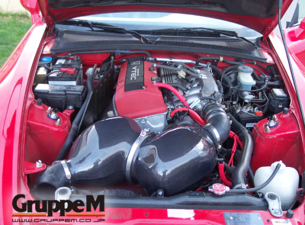 Aspirazione Diretta in Carbonio Honda S2000 - Gruppe M Carbon Fiber Intake System - immagine 2