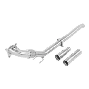 Downpipe Scat Audi A3 8P / Golf 5 GTI / Golf 6 GTI / TT 8J 2.0 TFSI Alpha Competition Decat Downpipe 76mm