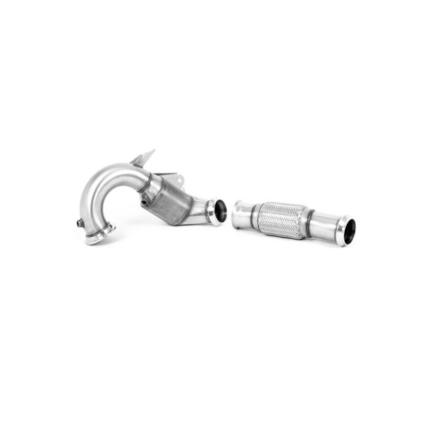 Downpipe 200 Celle + Opf Delete Mercedes A45 A45S AMG W177  - Milltek Large Bore Downpipe