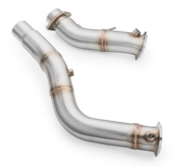 Downpipe Scat BMW M3 F80 / M4 F82 F83 / M2 Competition F87 - S55 Decat - immagine 3