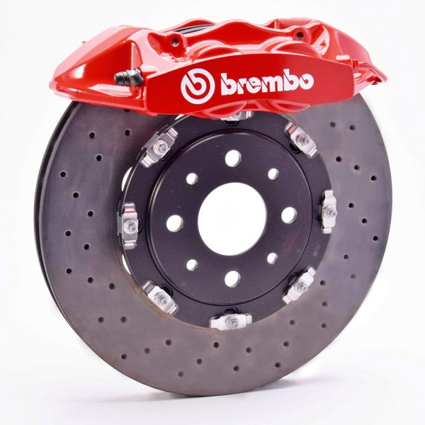 Impianto frenante maggiorato Brembo GT 305 x 28 mm Dischi Scomponibili flottanti - ABARTH 500 / 595 / 695