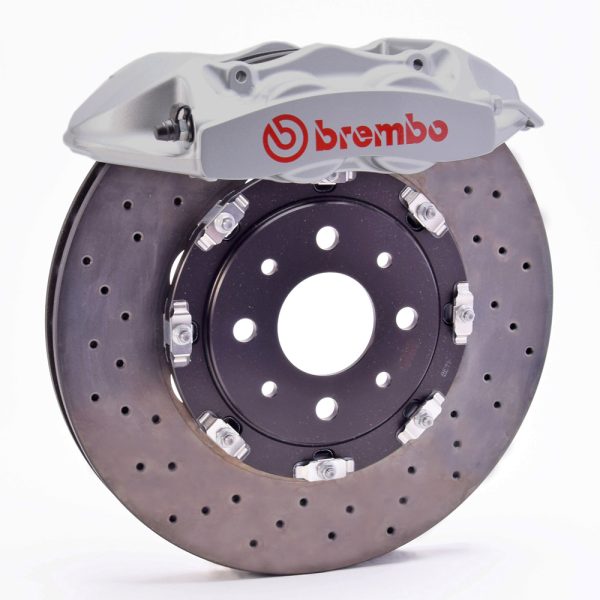 Impianto frenante maggiorato Brembo GT 305 x 28 mm Dischi Scomponibili flottanti - ABARTH 500 / 595 / 695 - immagine 3