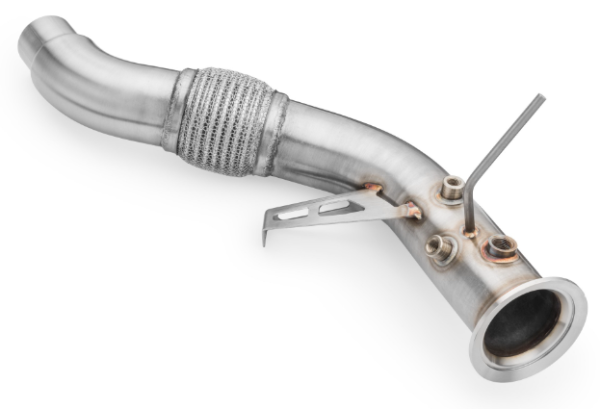 Downpipe SCAT / DECAT BMW motore M57 / M57N2 25D, 30D - E90, E91, E92, E93, E60, E61, E83. E70, E71 - immagine 2