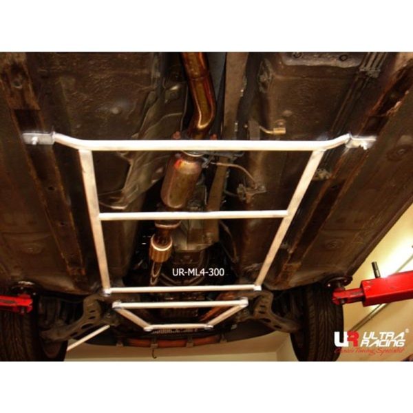 Rinforzo Telaio Mazda MX5 NA / NB Ultra Racing 4 Points Mid Lower Member Brace - Mid Frame - immagine 2