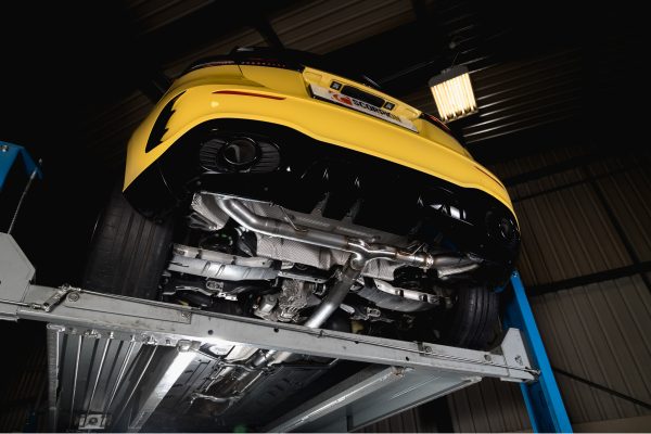 Scarico Diretto / Catback Mercedes A35 AMG con supporto Valvola - Scorpion Predator GPF-Back - immagine 2