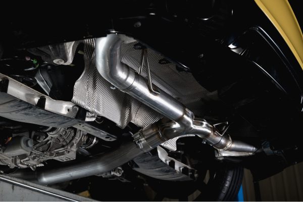 Scarico Diretto / Catback Mercedes A35 AMG con supporto Valvola - Scorpion Predator GPF-Back - immagine 3