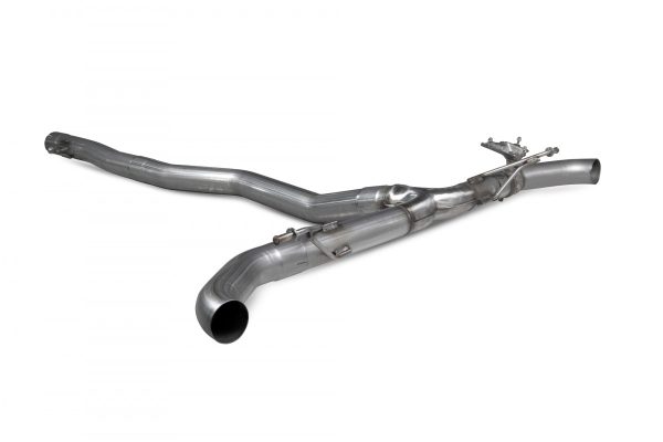 Scarico Diretto / Catback Mercedes A35 AMG con supporto Valvola - Scorpion Predator GPF-Back