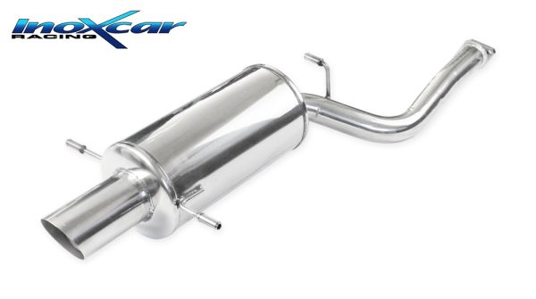 Scarico Posteriore / Terminale Sportivo SUBARU Impreza 4WD 2.0 WRX Turbo 01> uscita 101mm RALLY - Inoxcar
