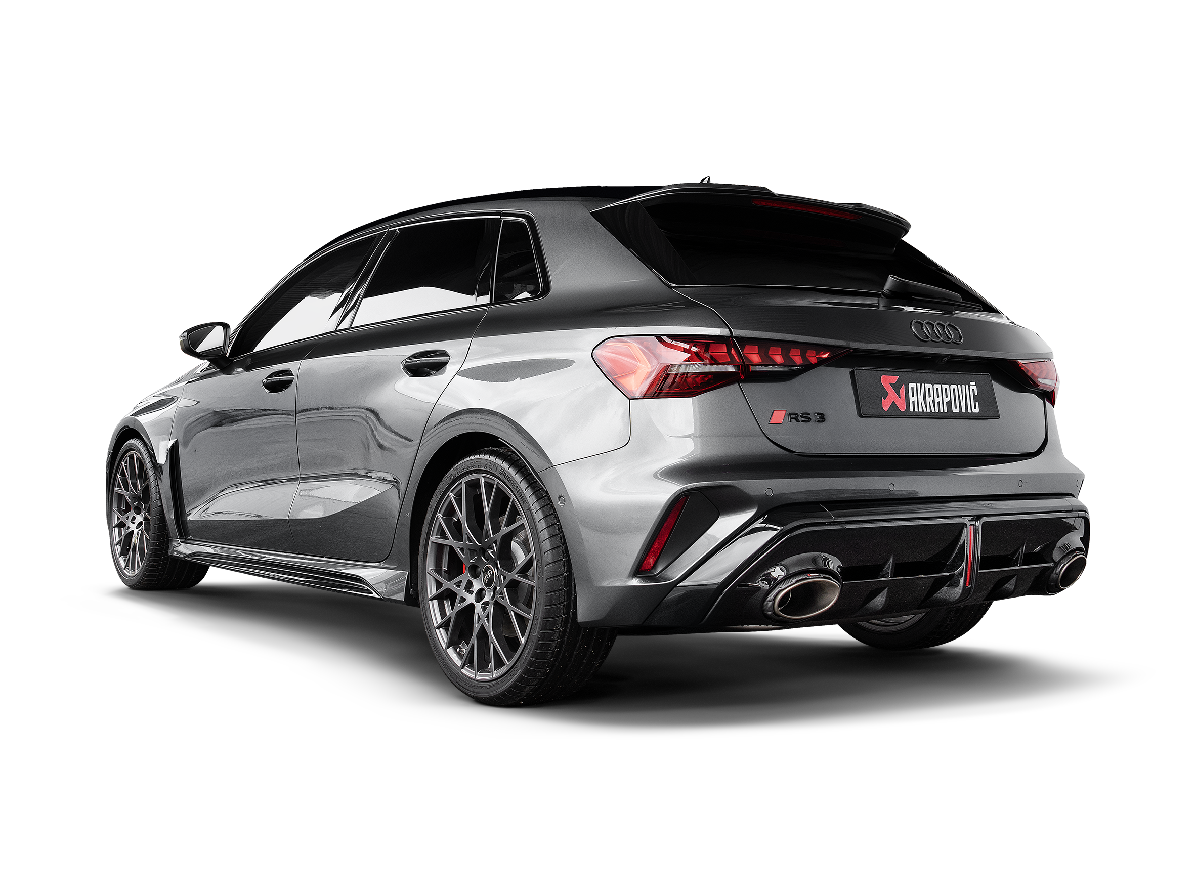 Scarico Akrapovic Evolution in Titanio Audi RS3 8Y Sportback Quattro OPF/GPF 2022-2026 - immagine 7