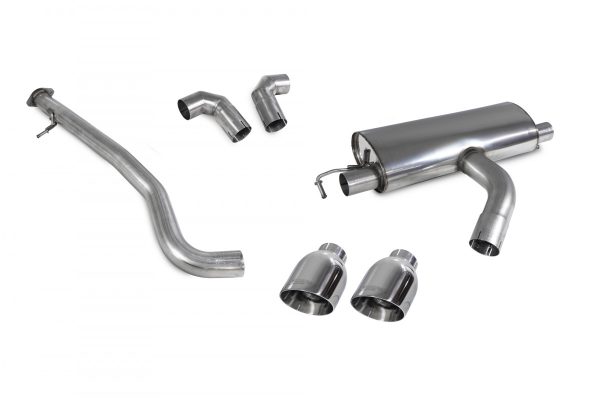 SCARICO CATBACK 76MM TOYOTA YARIS GR - SCORPION GPF-BACK - immagine 3