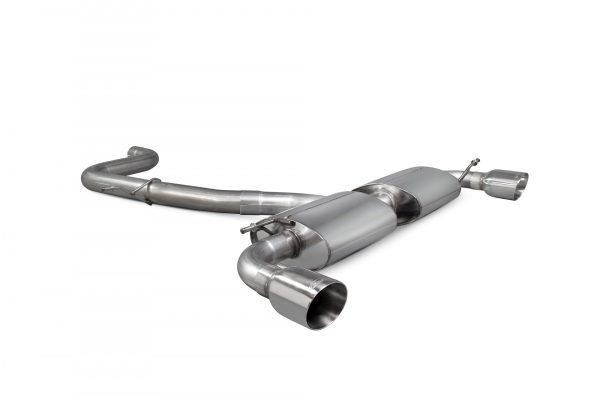 Scarico / Catback Golf 6 MK6 GTI 76mm - con Centrale Diretto - Scorpion