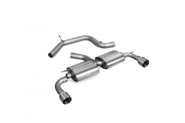 Scarico / Catback Golf 6 MK6 GTI 76mm - con Centrale Diretto - Scorpion - immagine 2