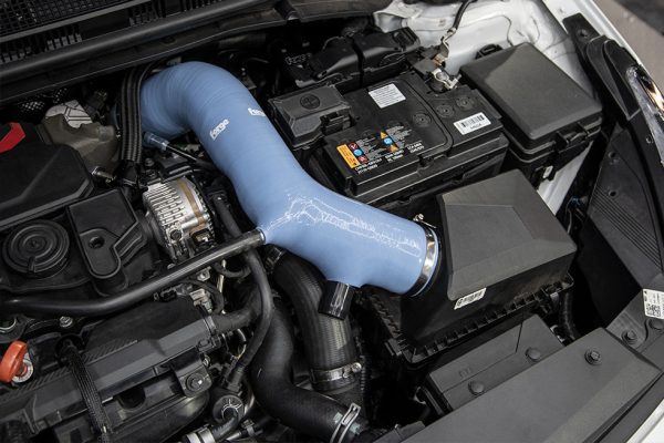 Manicotto siliconico Aspirazione maggiorato + Turbo Inlet in alluminio Hyundai I20N i20 N - Forge - immagine 3
