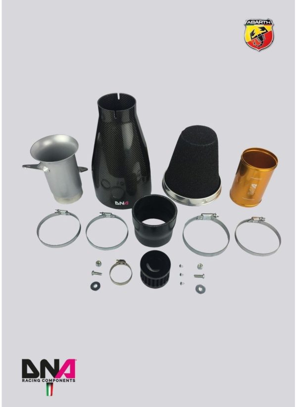 Kit Aspirazione Diretta 500/595/695 Abarth Carbonio - DNA Racing - immagine 4