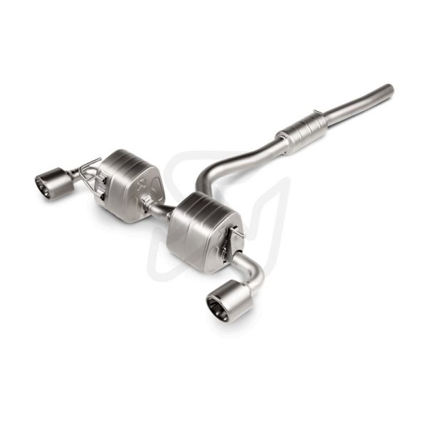 Scarico Slip-On Race in Titanio TOYOTA Yaris GR -  Akrapovic