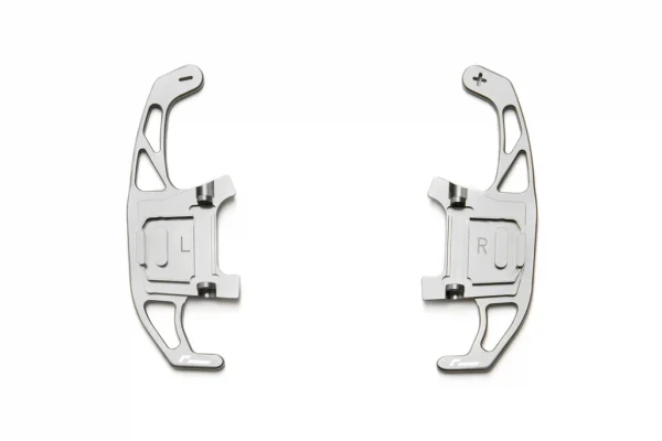 Paddle Volante - Palette cambio DSG in alluminio colore TITANIO Golf 7 / Polo 6C e AW