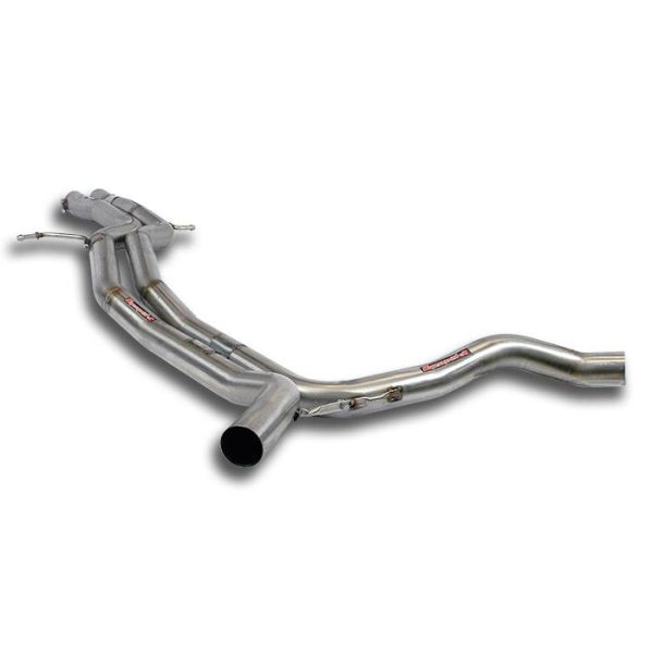 Scarico Centrale Diretto + X-PIPE AUDI A6 C7 3.0 TDI 313cv