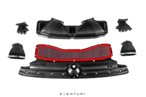 Aspirazione in carbonio lucido Audi RS6 C8 / RS7 C8 - Eventuri Carbon Fiber Intake System Gloss