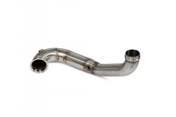 Downpipe Scat + Front Flex Pipe Mercedes A45 AMG W176 / CLA45 AMG C117 / GLA45 AMG X166 - Scorpion Decat - immagine 2