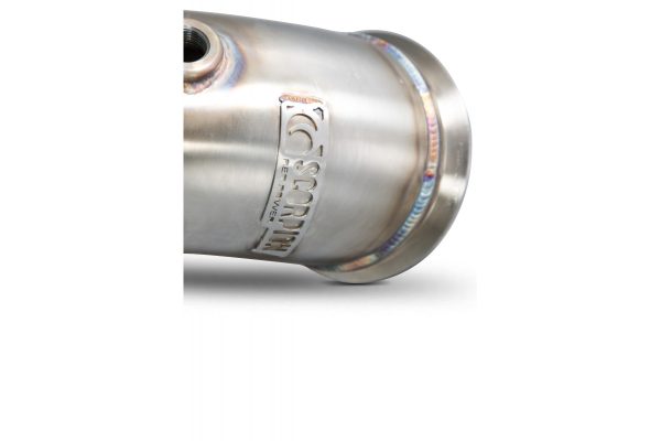 Downpipe Scat + Front Flex Pipe Mercedes A45 AMG W176 / CLA45 AMG C117 / GLA45 AMG X166 - Scorpion Decat - immagine 3