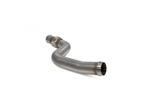 Downpipe Scat + Front Flex Pipe Mercedes A45 AMG W176 / CLA45 AMG C117 / GLA45 AMG X166 - Scorpion Decat - immagine 4