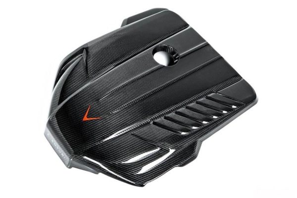 Coprimotore in Carbonio Toyota Supra GR 3.0 A90 MK5 - Eventuri Carbon Fiber Engine Cover