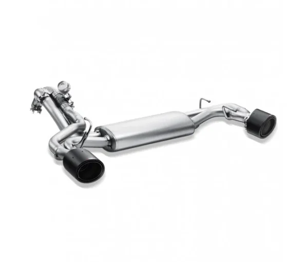 Scarico Slip-On in acciaio Inox per Abarth 500/595/595C Akrapovic