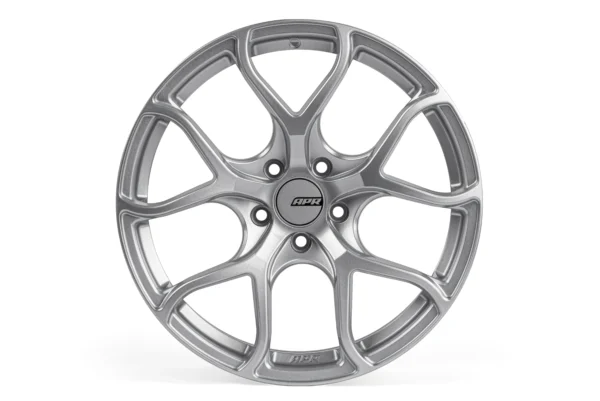 SET 4 CERCHI APR A01 Forgiati - Flow Formed - 18x8.5 - ET45 - 5x112 - Hyper Silver - Audi VW Cupra Seat Skoda - immagine 2
