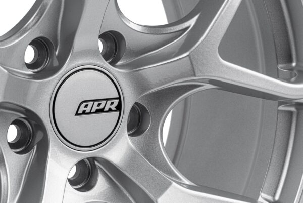 SET 4 CERCHI APR A01 Forgiati - Flow Formed - 18x8.5 - ET45 - 5x112 - Hyper Silver - Audi VW Cupra Seat Skoda - immagine 3