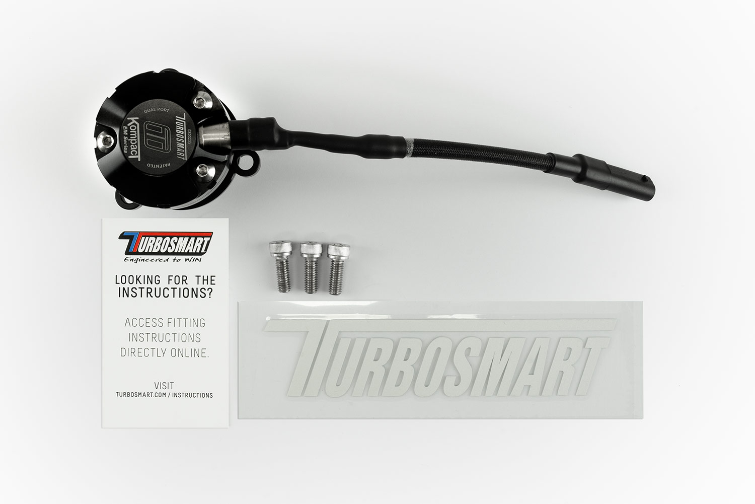 Turbosmart TS-0203-1281 Valvola Blow Off Compact Per Ford Mustang 2.3L E Edge Sport 2.7L Ecoboost