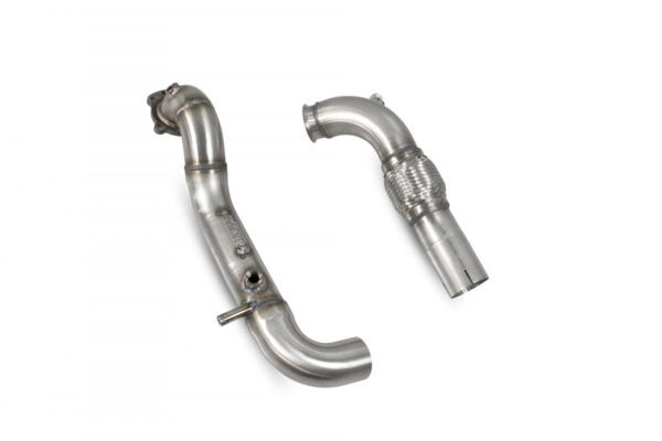 Downpipe Scat / Decat Ford Fiesta MK8 1.0 Ecoboost Non GPF Model - Scorpion - immagine 2