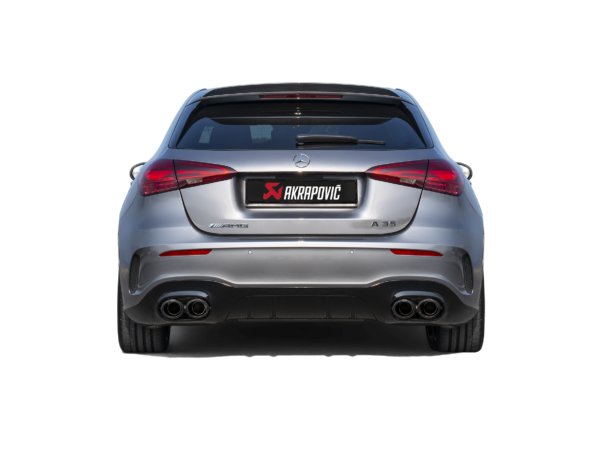 Scarico / GPF-Back Titanio con valvola Mercedes A35 AMG W177 - Akrapovic Slip-On Titanium - immagine 4