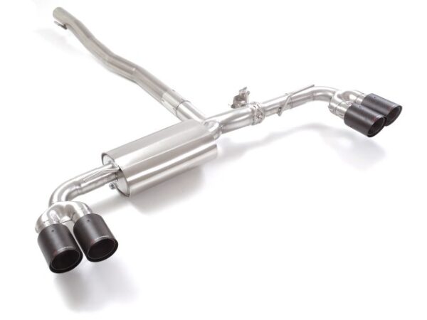 Scarico / GPF-Back con valvola Mercedes A35 AMG W177 Terminali Carbonio - Ragazzon