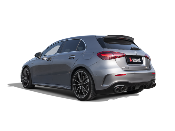 Scarico / GPF-Back Titanio con valvola Mercedes A35 AMG W177 - Akrapovic Slip-On Titanium - immagine 3
