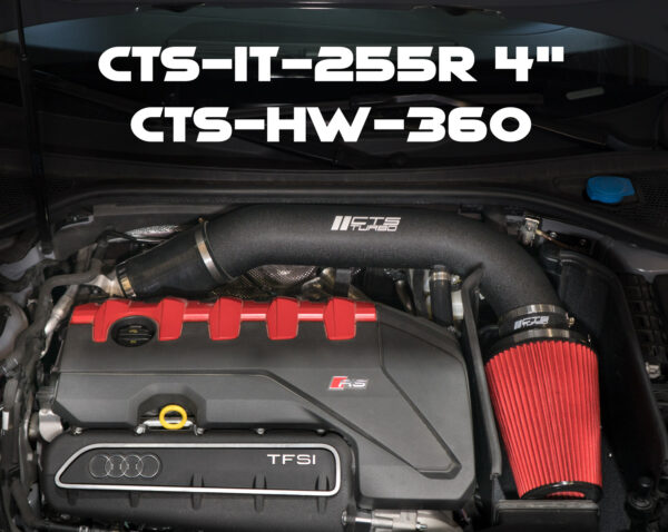 Inlet Pipe Audi RS3 8V TTRS 8S - 4'' 101mm - CTS Turbo - immagine 5