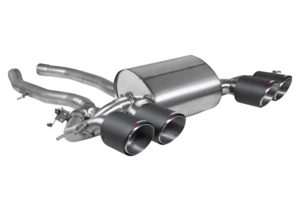 Scarico Sportivo con Valvole BMW M3 G80 G81 / M4 G82 G83 - Terminali Carbonio - Scorpion Exhaust GPF Back
